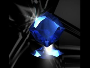 3d sapphire collection 3D Model