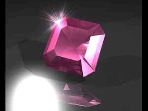 3d sapphire collection 3D Model