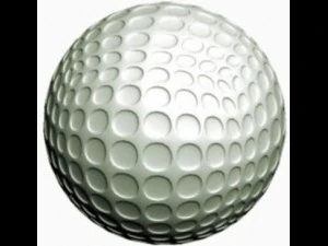 balle de golf Modèle 3D