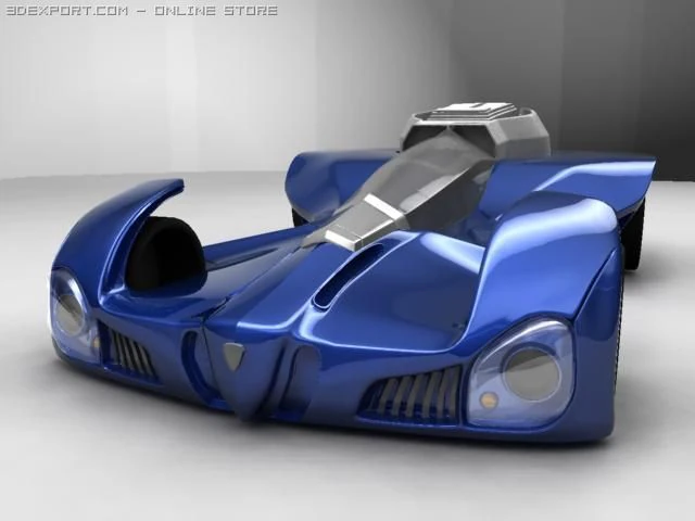 car 3D Model .c4d .max .obj .3ds .fbx .stl .blend 