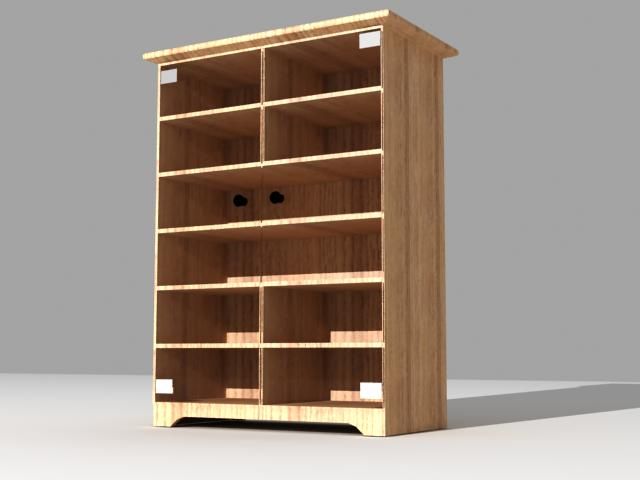 closet Modèle 3D .c4d .max .obj .3ds .fbx .stl .blend 