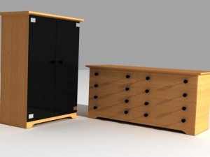 closets 3D 模型