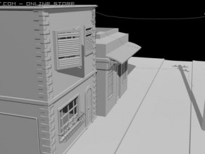 street 3D 模型