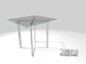 five  tables Model 3D