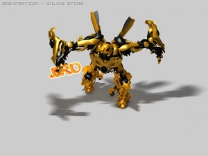 bumblebee 3D मॉडल