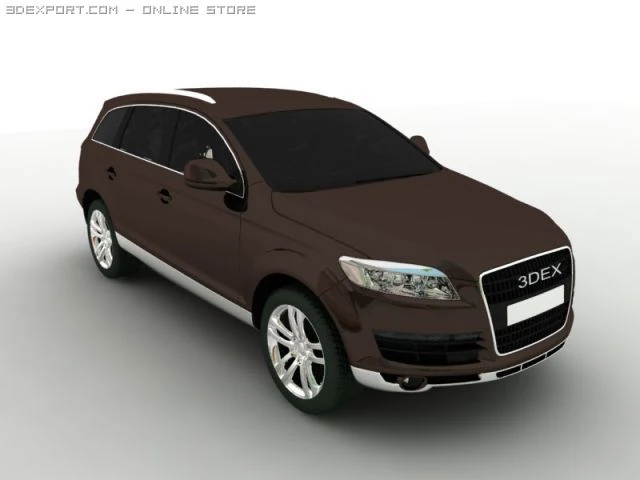 carro furg&atilde;o Modelo 3D .c4d .max .obj .3ds .fbx .stl .blend 
