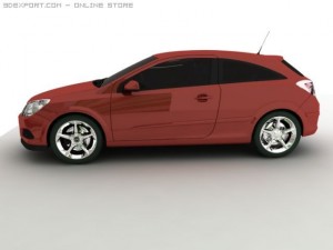 car c4d Modello 3D