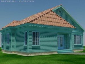 country house 3D Model