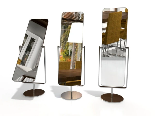 cappelini stand mirror 3D Model .c4d .max .obj .3ds .fbx .stl .blend