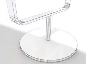 cappelini stand mirror 3D Model