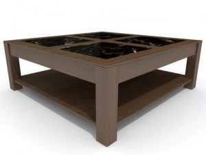 andrew martin zinctop coffee table 3D 모델