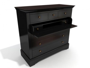 grange storage cabinet 3D Model