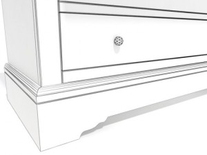 grange storage cabinet 3D Model
