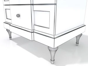 baker drawer unit 3D Model