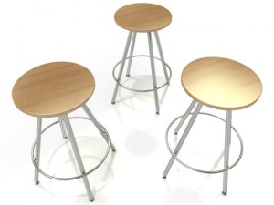 bulthaup duktus stool Model 3D