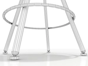 bulthaup duktus stool 3D Model