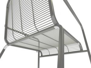 lapalma aria stacking armchair 3D 模型