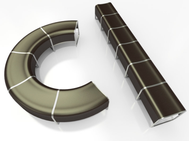 lapalma zasystem benches Modèle 3D .c4d .max .obj .3ds .fbx .stl .blend 