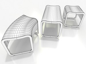 lapalma zasystem benches Modèle 3D