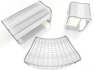 lapalma zasystem benches Modèle 3D