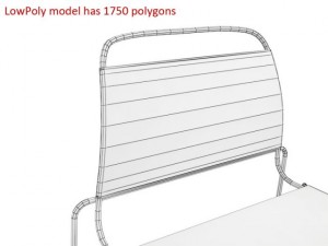 tom dixon rubber band chair Modelo 3D
