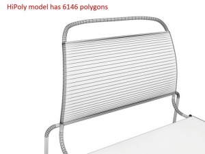 tom dixon rubber band chair Modelo 3D