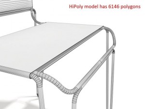 tom dixon rubber band chair Modelo 3D