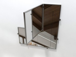 classicon castellar wall mirror Modello 3D
