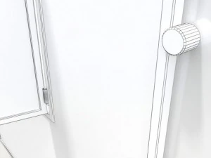 classicon castellar wall mirror 3D Model