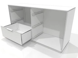 ikea nyvoll dressers 3D Model