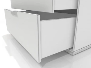 ikea nyvoll dressers 3D Model