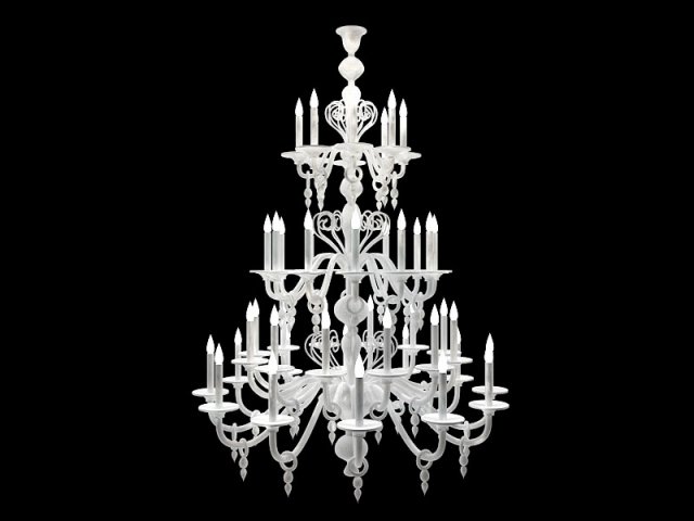 ceiling lamp murano glass 3Dモデル .c4d .max .obj .3ds .fbx .stl .blend 