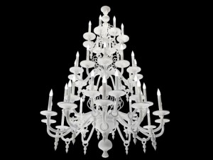 ceiling lamp murano glass 3Dモデル