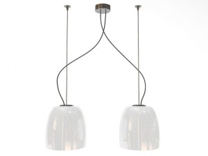 prandina ceiling light notte double 3Dモデル