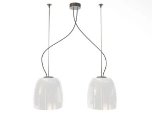 Prandina Deckenleuchte Notte Double 3D Modell