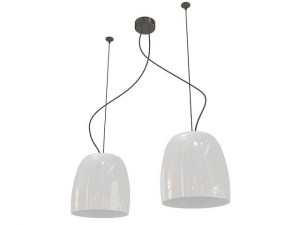 prandina ceiling light notte double Modello 3D