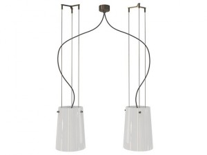 prandina ceiling light sera double 3D Model