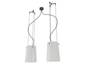 prandina ceiling light sera double 3D Model