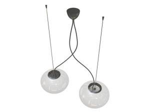 prandina ceiling light zero double Modello 3D