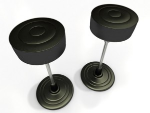classicon barstool no1 3D 모델