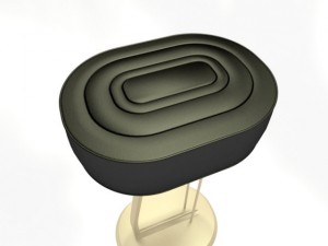 classicon barstool no2 3D 模型