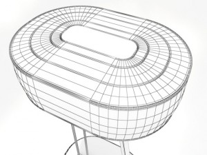 classicon barstool no2 3D 模型