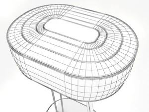classicon barstool no2 3D Model