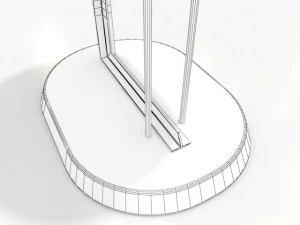 classicon barstool no2 3D Model