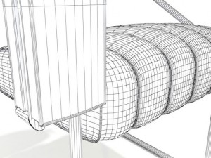 classicon nonconformist armchair 3D Model