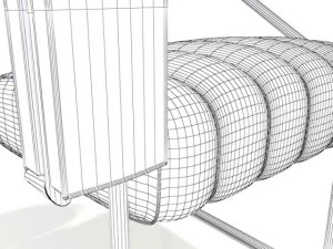 classicon nonconformist armchair 3D Model