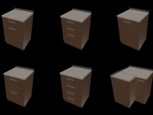 kitchen set 3D Model