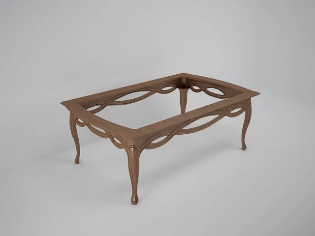 coffe table 3D Model .c4d .max .obj .3ds .fbx .stl .blend
