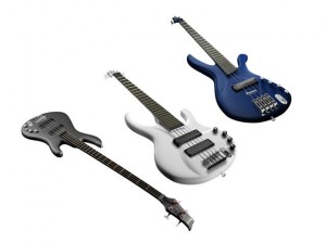 ibanez basses 3D Model