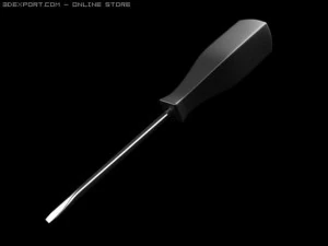Schraubendreher 3D Modell